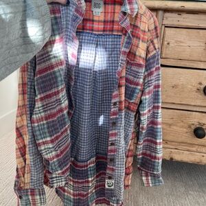 BDG Multicolor Plaid button down Shirt